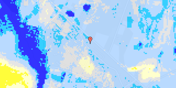 Ekstrem regn på Holmelundsvej 11