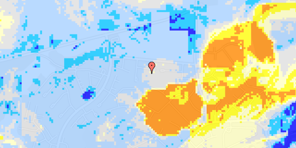 Ekstrem regn på Højgårdsvangen 9