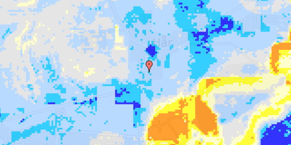 Ekstrem regn på Haarvej 4