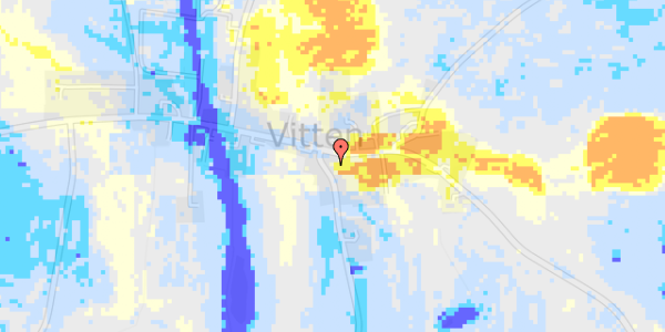 Ekstrem regn på Klapskovvej 1