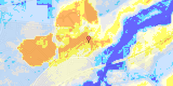 Ekstrem regn på Holmebakken 9