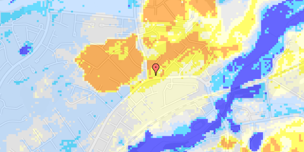 Ekstrem regn på Nørregade 63