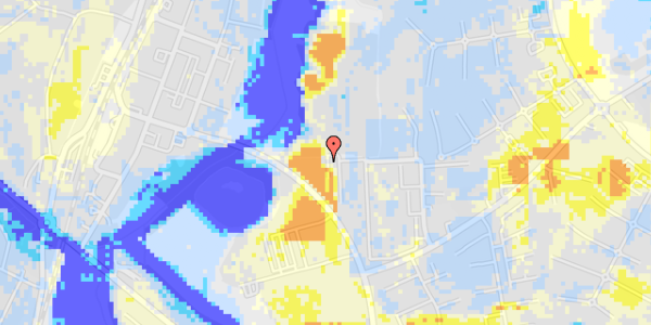 Ekstrem regn på Nørreskovvej 261