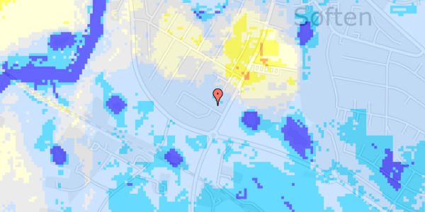 Ekstrem regn på Præstevangen 4