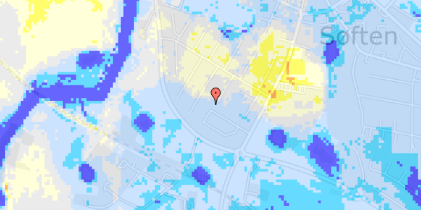 Ekstrem regn på Præstevangen 14