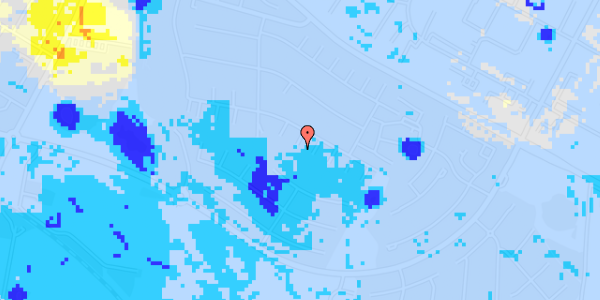 Ekstrem regn på Rensdyrvej 18