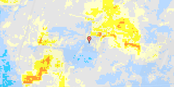 Ekstrem regn på Sandballevej 40