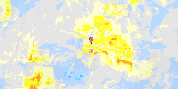 Ekstrem regn på Sandballevej 50