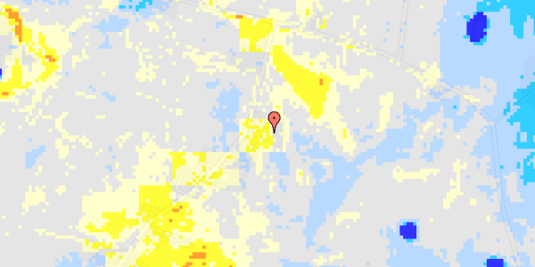 Ekstrem regn på Sandballevej 92