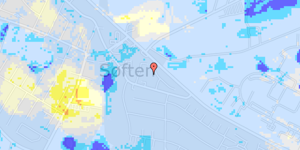 Ekstrem regn på Simonsens Have 21