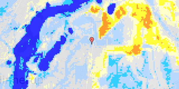 Ekstrem regn på Teglhøjen 12