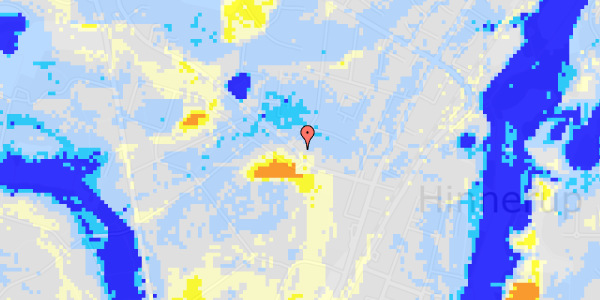 Ekstrem regn på Vestergade 26