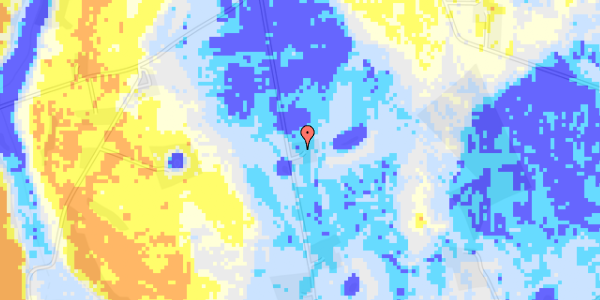 Ekstrem regn på Adslev Hedevej 1