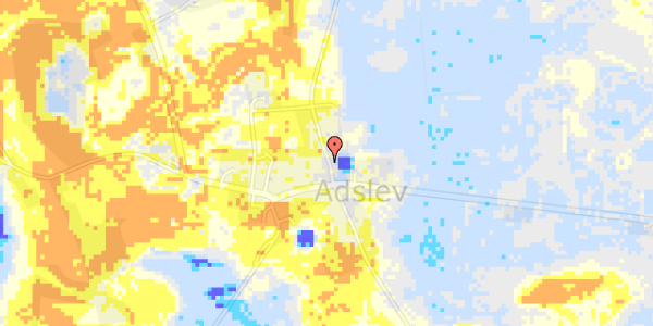 Ekstrem regn på Adslev Skovvej 3