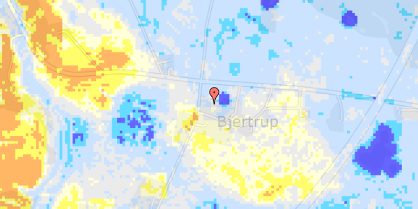 Ekstrem regn på Bjertrup Gade 4