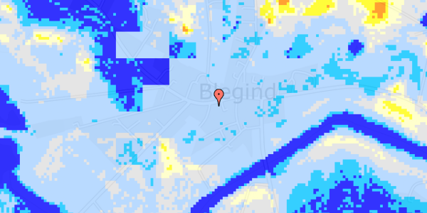 Ekstrem regn på Blegindvej 46