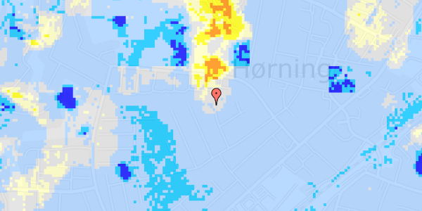 Ekstrem regn på Egevænget 15