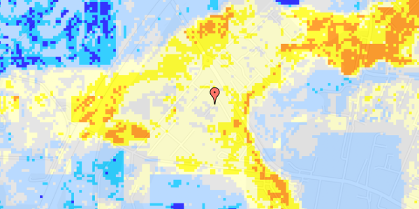 Ekstrem regn på Elgårdsmindelunden 33