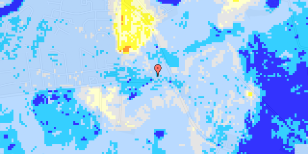 Ekstrem regn på Herredsvejen 2