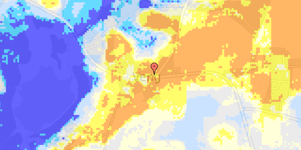 Ekstrem regn på Låsbyvej 66B