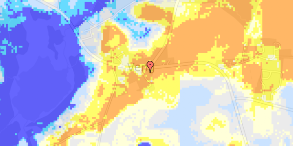 Ekstrem regn på Låsbyvej 111