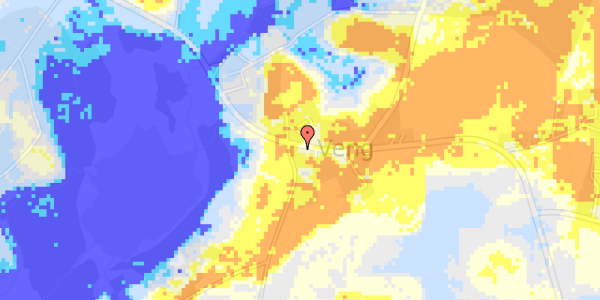 Ekstrem regn på Låsbyvej 123