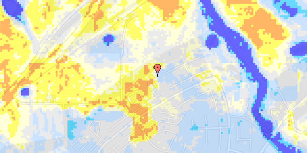 Ekstrem regn på Peders Toft 35