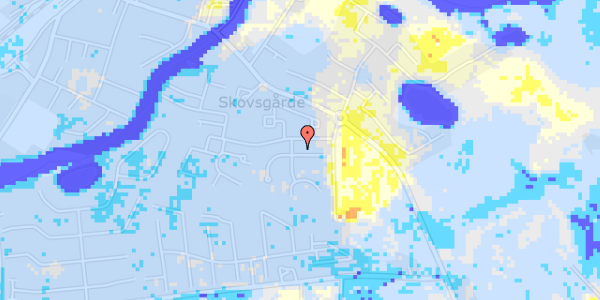 Ekstrem regn på Skovsgårdsvænget 1