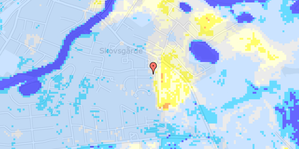 Ekstrem regn på Skovsgårdsvænget 5