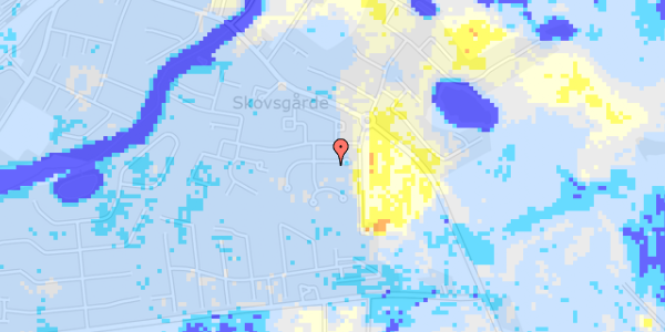 Ekstrem regn på Skovsgårdsvænget 11