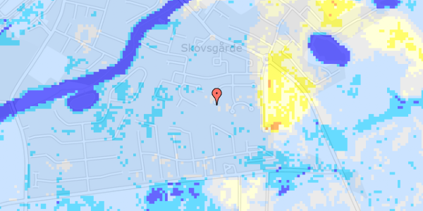 Ekstrem regn på Skovsgårdsvænget 12