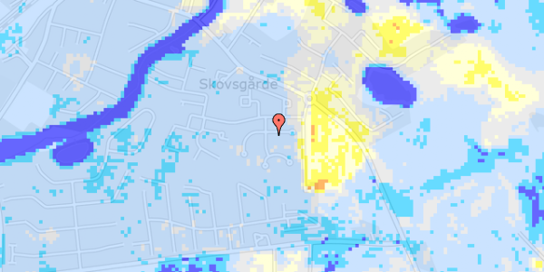 Ekstrem regn på Skovsgårdsvænget 13