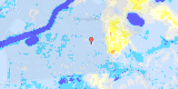 Ekstrem regn på Skovsgårdsvænget 14