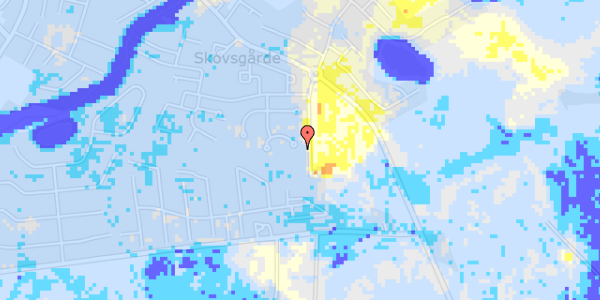 Ekstrem regn på Skovsgårdsvænget 23