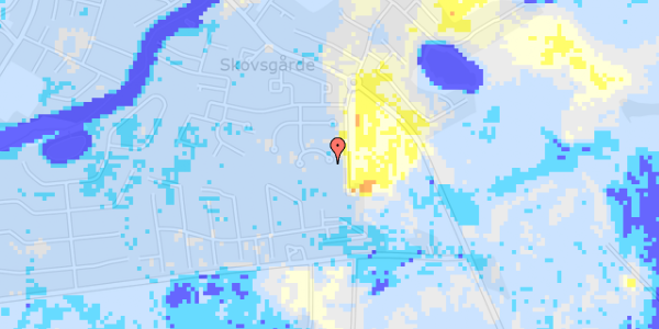 Ekstrem regn på Skovsgårdsvænget 25