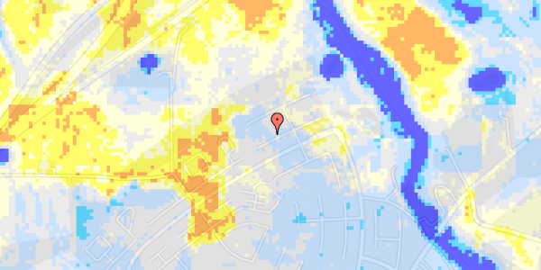 Ekstrem regn på Trondvad 15