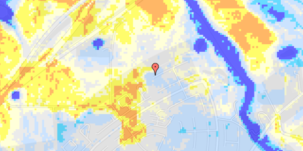 Ekstrem regn på Trondvad 31