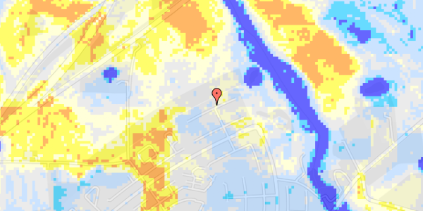 Ekstrem regn på Trondvad 39