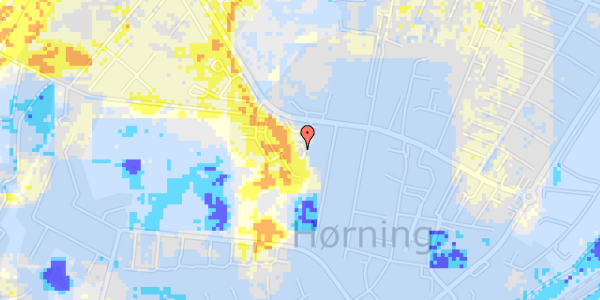 Ekstrem regn på Vester Alle 33