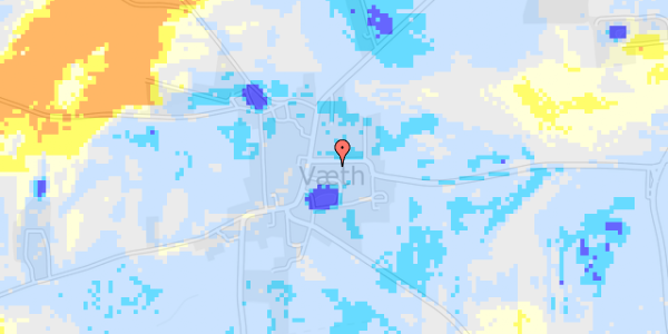 Ekstrem regn på Anneksvej 4