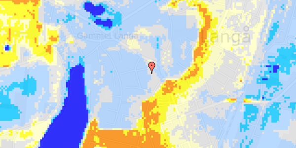 Ekstrem regn på Bakkehusene 14