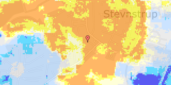 Ekstrem regn på Bymarksvej 3