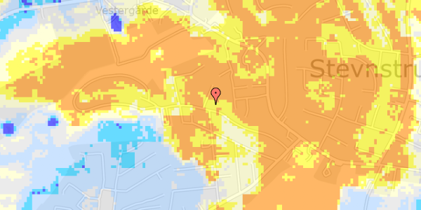 Ekstrem regn på Bymarksvej 10