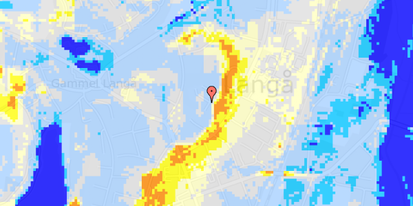 Ekstrem regn på Egebakken 19