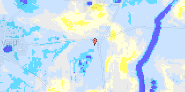 Ekstrem regn på Frisenvoldvej 3B