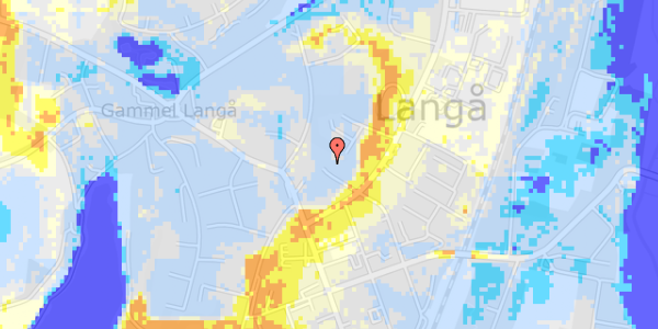 Ekstrem regn på Fælledvej 22