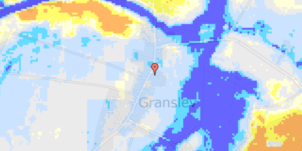 Ekstrem regn på Granslevbyvej 15