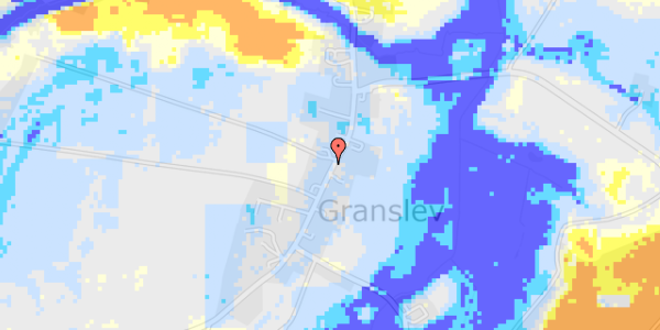 Ekstrem regn på Granslevbyvej 20