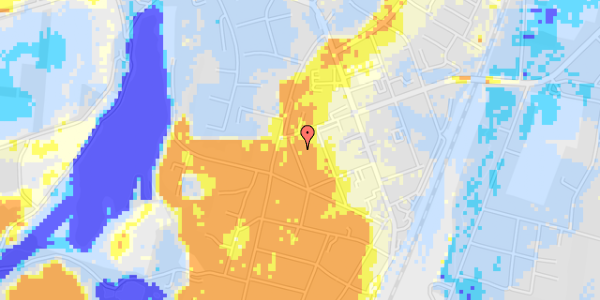 Ekstrem regn på Grønnegade 1