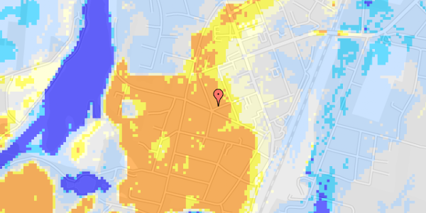 Ekstrem regn på Grønnegade 7